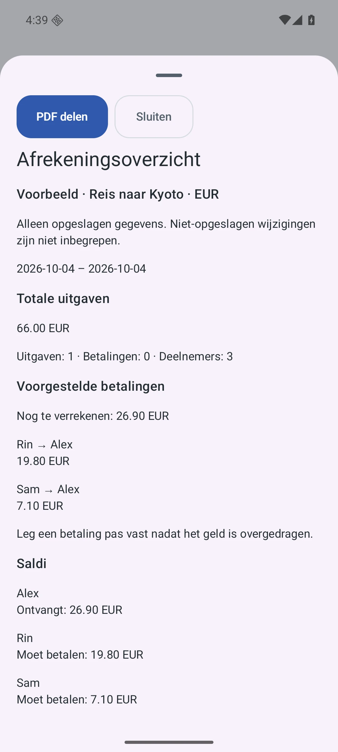 Rapportvoorbeeld — Nederlands