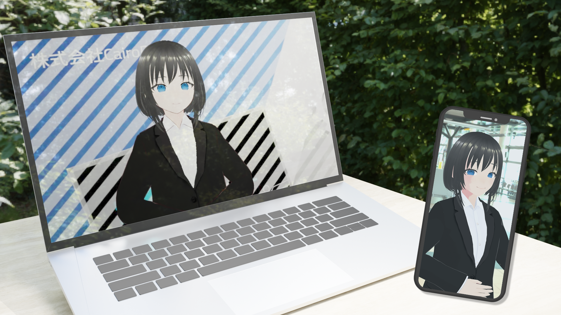 活用シーン AIアバター